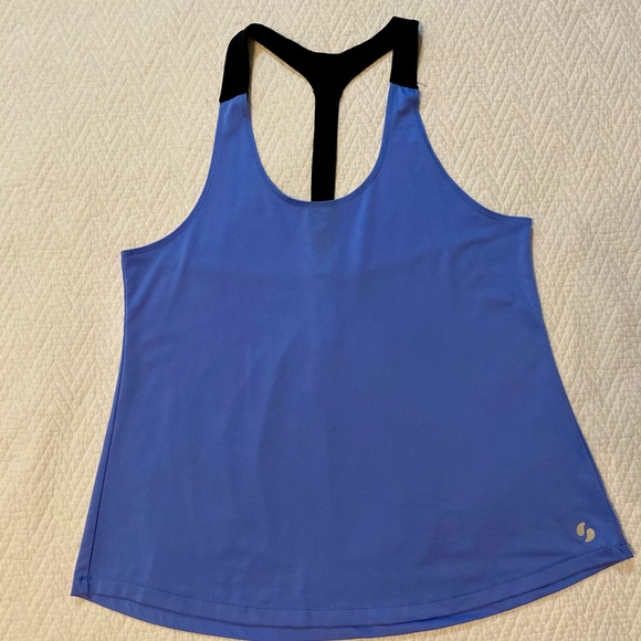 Periwinkle Racerback Tank Top - Picture 1 of 5